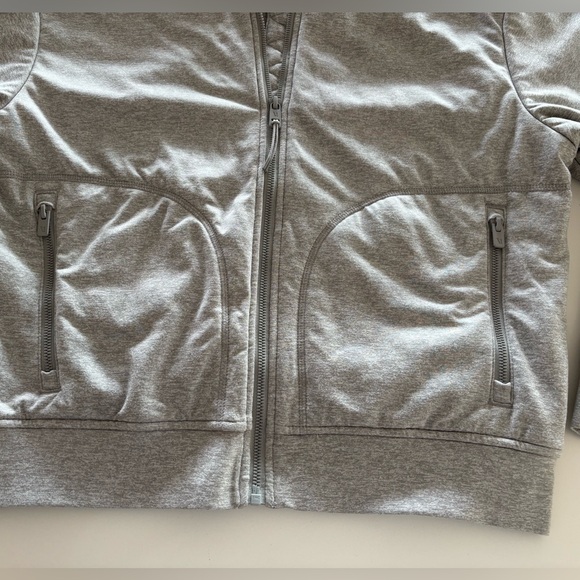 Vuori Halo Basin Bomber Jacket Heather Gray Size Small - Picture 6 of 14